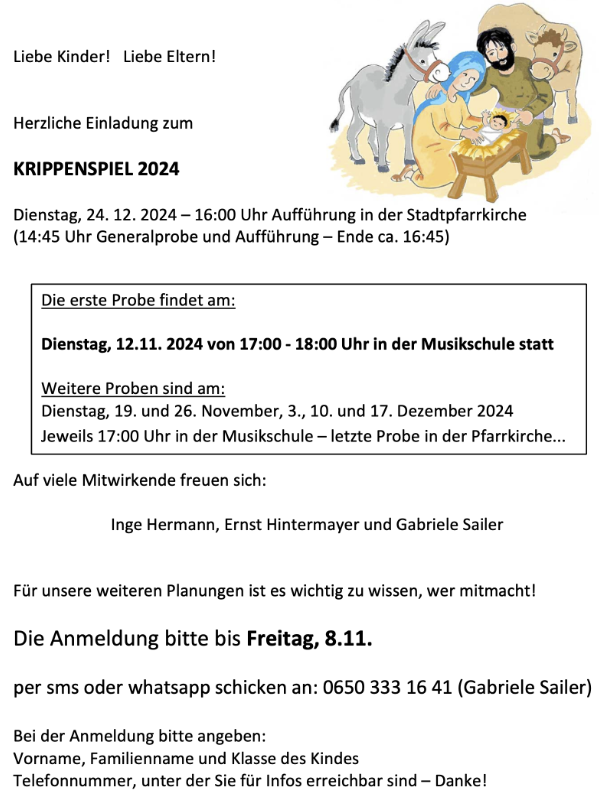 20241224 Krippenspiel